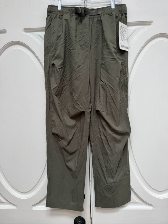 lululemon athletica Pants - lululemon athletica Olive Green Track Pants with Integrated Belt